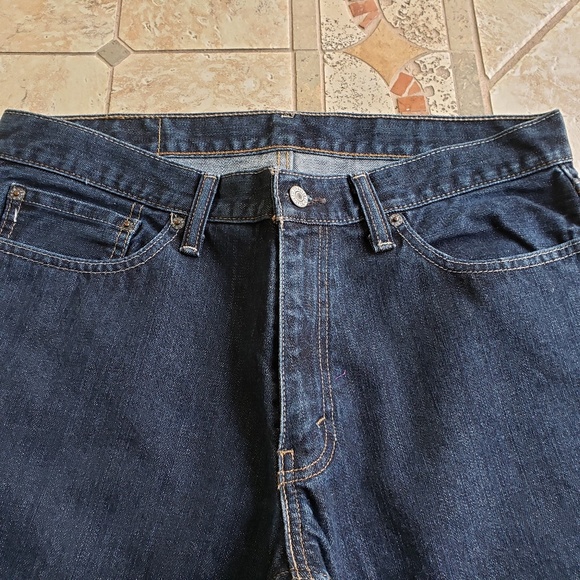 LEVI'S MEN'S 514 STRAIGHT JEANS:PRE-OWNED 34 X 30 (PAIR #2) - Picture 7 of 14